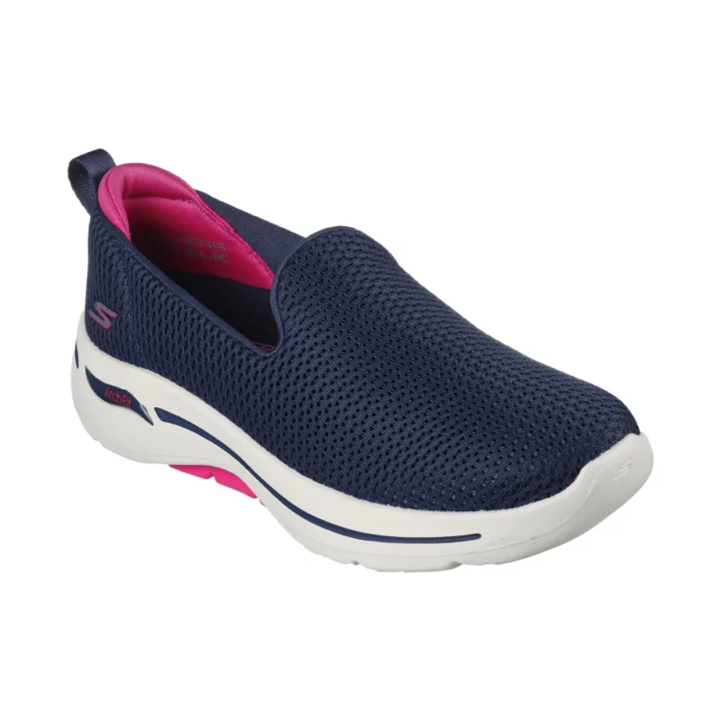کفش پیاده روی زنانه اسکچرز مدل 124880 GO WALK Arch Fit NVHP