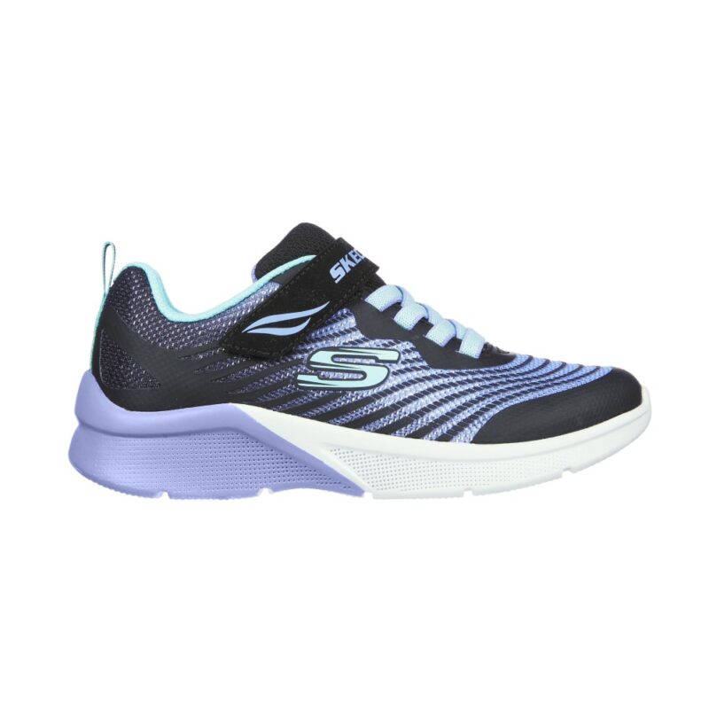 کفش دخترانه اسکچرز مدل 302349L Microspec - Rejoice Racer BKMT