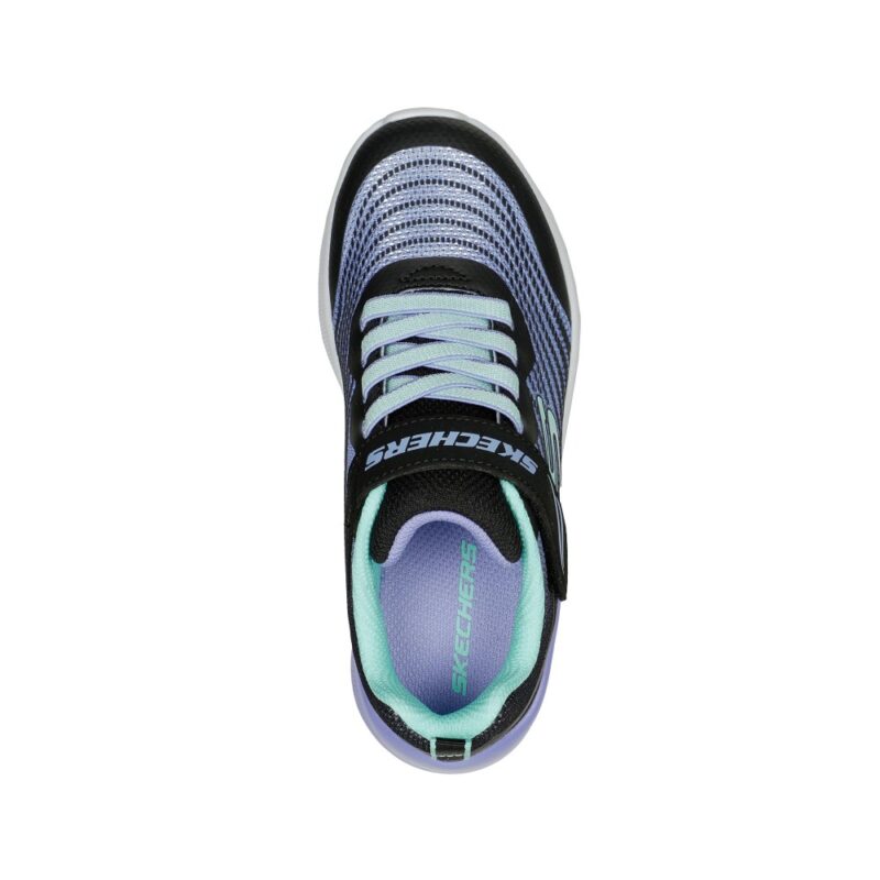 کفش دخترانه اسکچرز مدل 302349L Microspec - Rejoice Racer BKMT