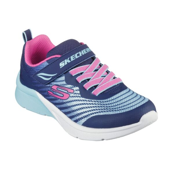 کفش دخترانه اسکچرز مدل 302349L Microspec - Rejoice Racer NVMT