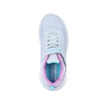 کفش دخترانه اسکچرز مدل 85401 Go Run Fast-Viva Valor GYLV طوسی