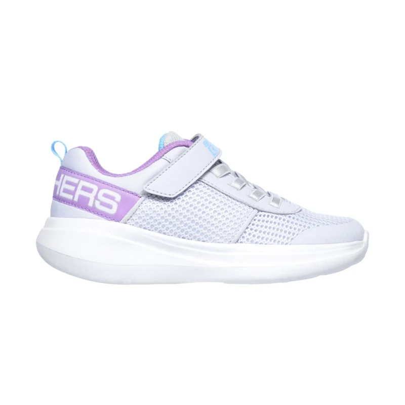 کفش دخترانه اسکچرز مدل 85401 Go Run Fast-Viva Valor GYLV طوسی