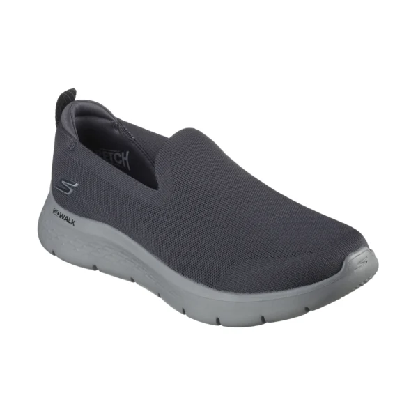 کفش مردانه اسکچرز مدل 216482 GO WALK Flex - Rightful CCBK طوسی