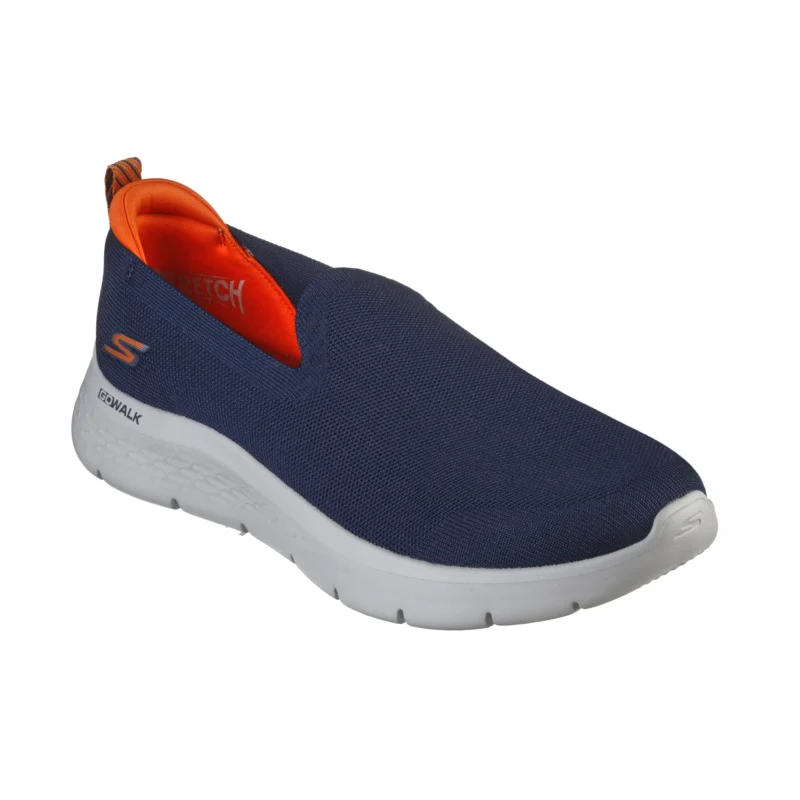 کفش مردانه اسکچرز مدل 216482 GO WALK Flex - Rightful NVOR سرمه ای