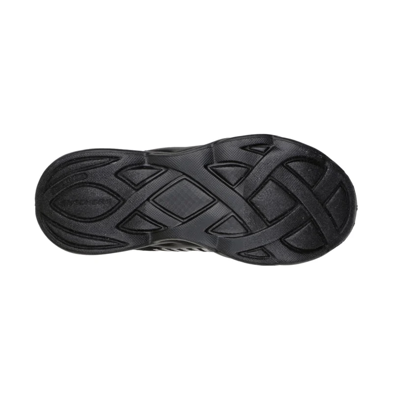 خرید کفش پسرانه اسکچرز مدل 401650L Skechers S-Lights Twisty Brights BKSL مشکی سفید