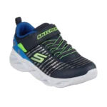 خرید کفش پسرانه اسکچرز مدل 401650L Skechers S-Lights Twisty Brights NVBL سرمه ای آبی