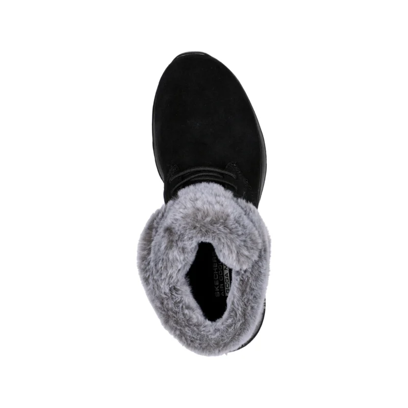 نیم بوت زنانه اسکچرز مدل 144042 On-the-GO Joy - Plush Dreams مشکی bkgy