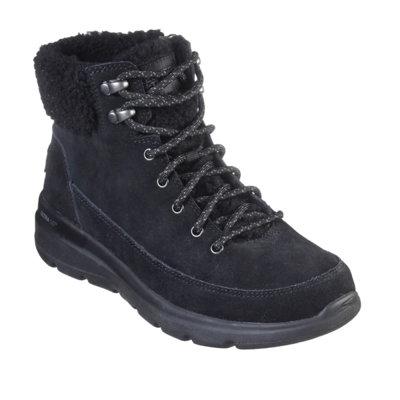 نیم بوت زنانه اسکچرز مدل 16677 On-the-GO Glacial Ultra - Woodlands BBK مشکی