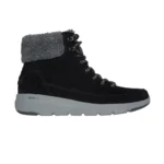 نیم بوت زنانه اسکچرز مدل 16677 On-the-GO Glacial Ultra - Woodlands BKGY مشکی طوسی