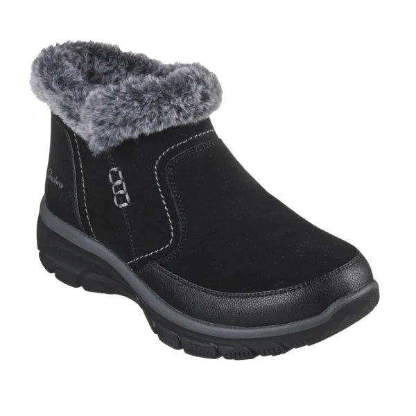 نیم بوت زنانه اسکچرز مدل 167403 Relaxed Fit: Easy Going - Warm Escape مشکی BLK