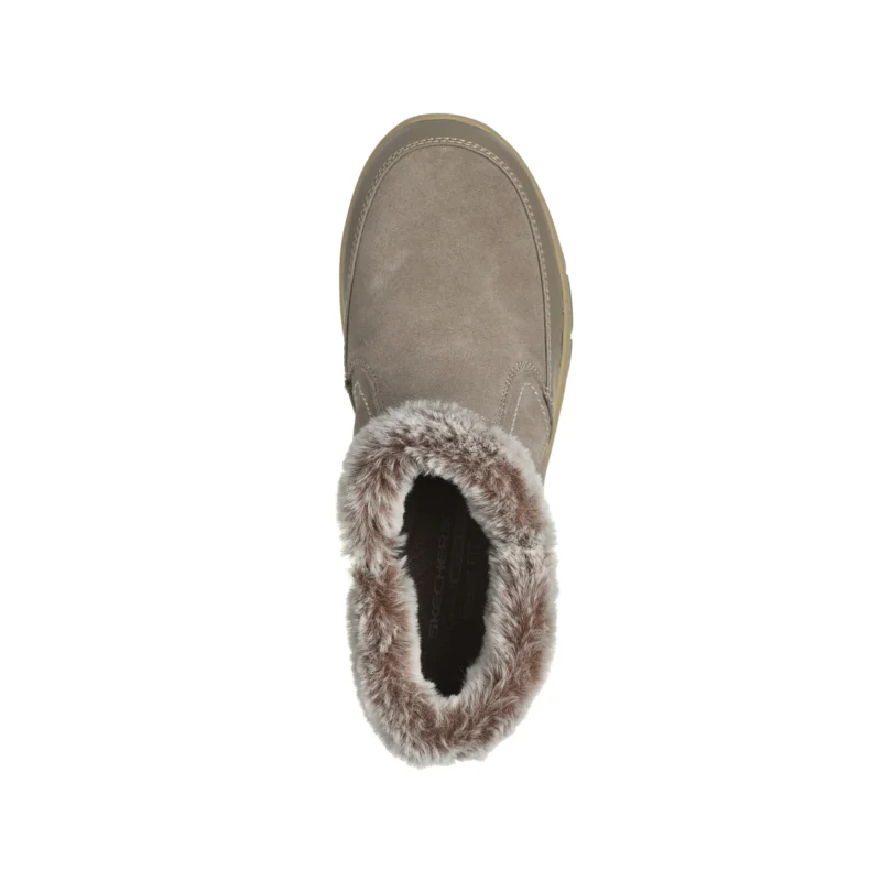 نیم بوت زنانه اسکچرز مدل 167403 Relaxed Fit: Easy Going - Warm Escape TPE کرم