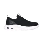 کفش بدون بند مردانه اسکچرز مدل 118076 BLK مشکی زیره سفید Bobs Sport Unity - Dashing Through Skechers