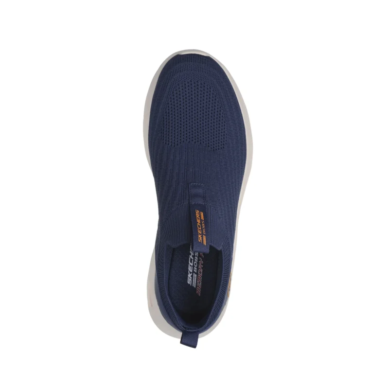 کفش بدون بند مردانه اسکچرز مدل 118076 NVYسرمه ای Bobs Sport Unity - Dashing Through Skechers