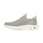 کفش بدون بند مردانه اسکچرز مدل 118076 TPE کرم Bobs Sport Unity - Dashing Through Skechers