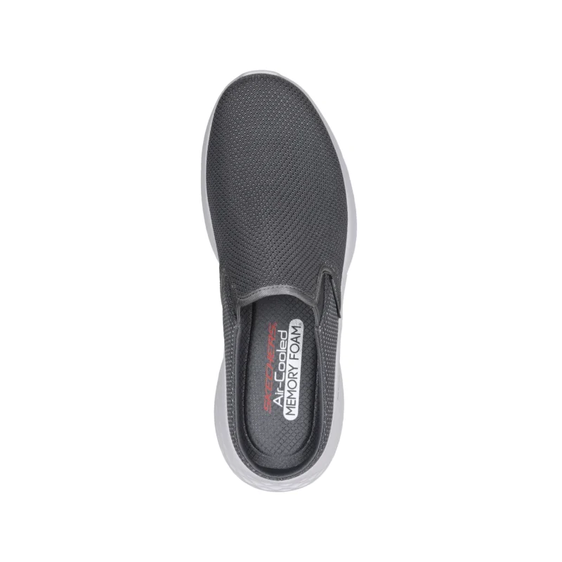 صندل مردانه اسکچرز مدل 232474 Skech Lite Pro Slip On Clogs CHAR طوسی