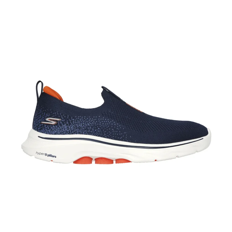 خرید کفش مردانه اسکچرز مدل 216633 NVOR سرمه ای Skechers GO WALK 7