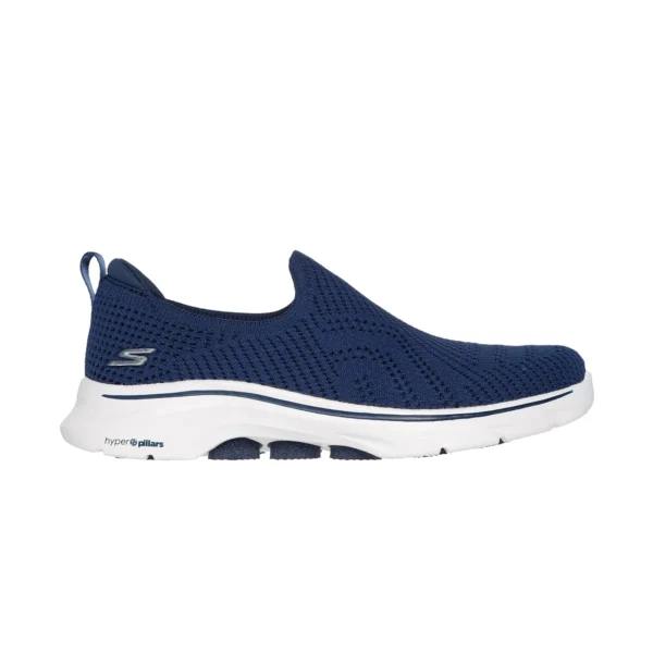 خرید کفش زنانه اسکچرز مدل 125204 Go Walk 7 - Amina Skechers NVW سرمه ای سفید