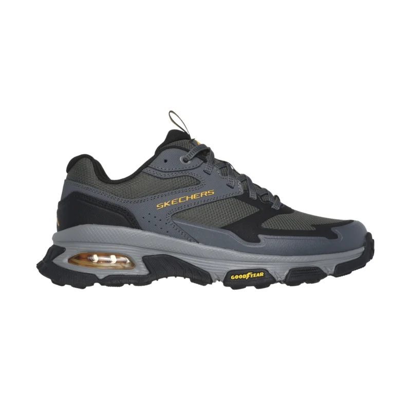 خرید کفش مردانه اسکچرز مدل 237553 Skech-Air Envoy - Sleek Envoy Skechers طوسی سبز GNBK