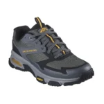 خرید کفش مردانه اسکچرز مدل 237553 Skech-Air Envoy - Sleek Envoy Skechers طوسی سبز GNBK