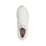 خرید کفش زنانه سفید اسکچرز مدل 117268 OFWT Bobs Sparrow 2.0 - Retro Clean Skechers