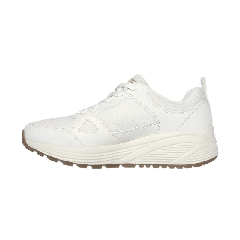 خرید کفش زنانه سفید اسکچرز مدل 117268 OFWT Bobs Sparrow 2.0 - Retro Clean Skechers