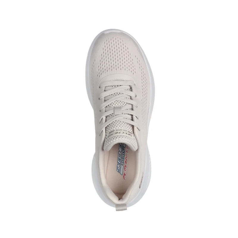 خرید کفش زنانه اسکچرز مدل 117550 NAT Skechers BOBS Sport Infinity کرم زیره سفید
