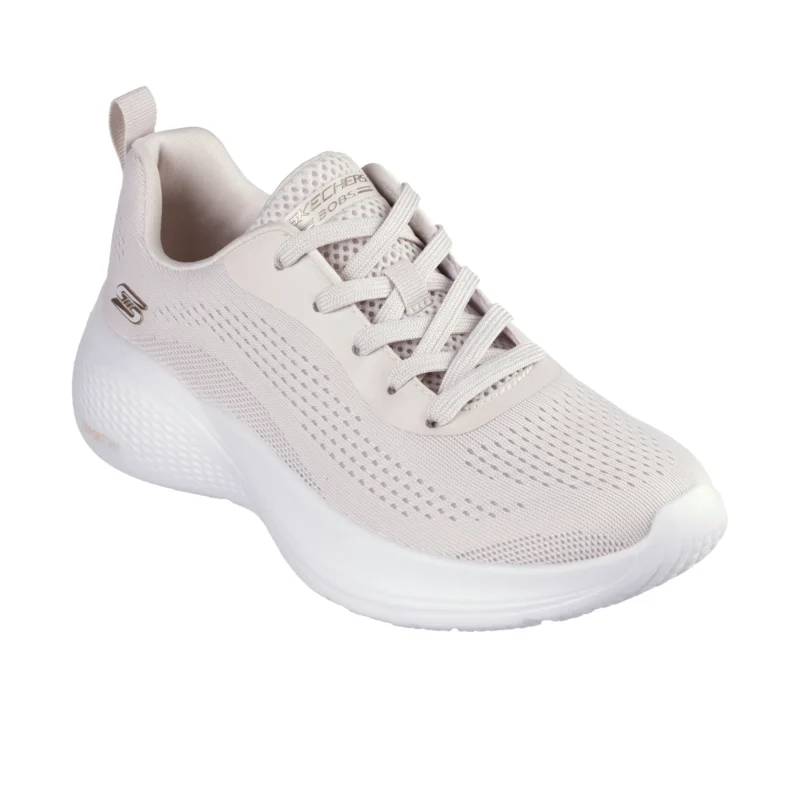 خرید کفش زنانه اسکچرز مدل 117550 NAT Skechers BOBS Sport Infinity کرم زیره سفید