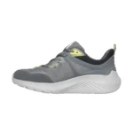 خرید کفش مردانه اسکچرز مدل 118221 GYMT Skechers BOBS Sport Squad Waves - Tide Up طوسی