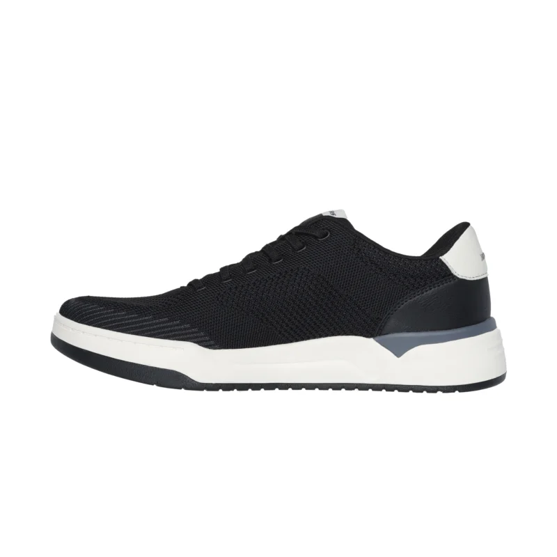 خرید کفش مردانه اسکچرز مدل 210793 BLK Skechers Relaxed Fit: Corliss - Dorset مشکی سفید