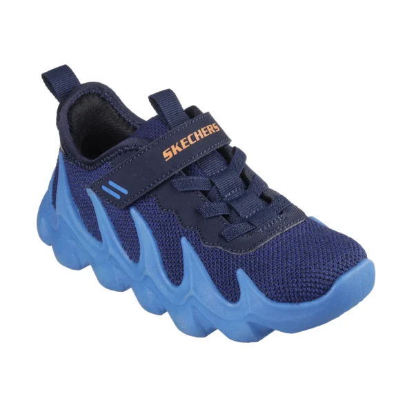 خرید کفش پسرانه اسکچرز مدل 403619L NVBL Skechers Hydro Wave سرمه ای