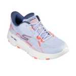خرید و قیمت کفش زنانه اسکچرز مدل 129336 BLOR GO RUN 7.0 - Interval Skechers آبی نارنجی