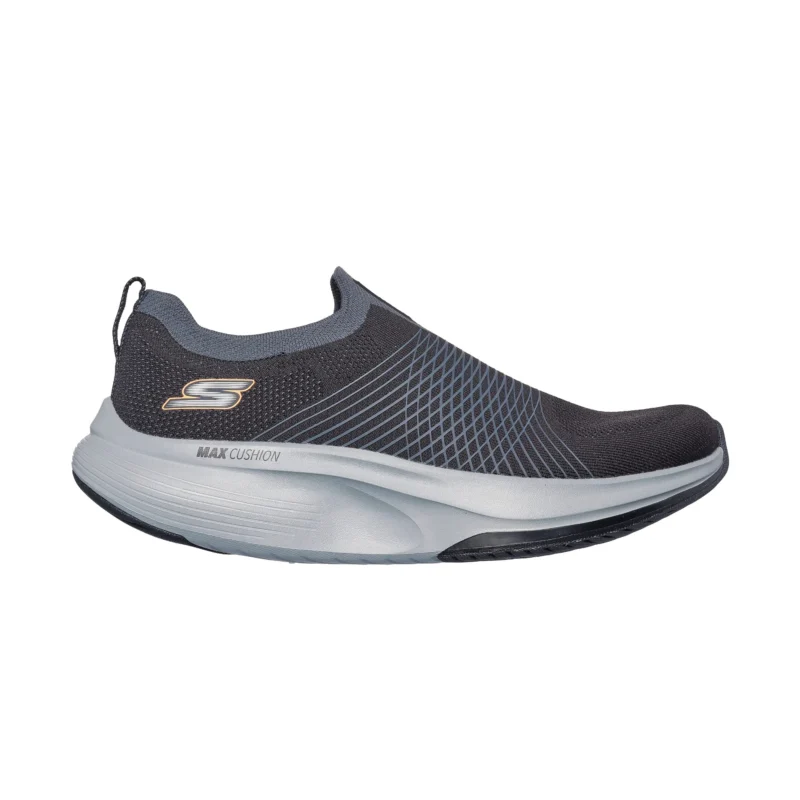 قیمت و خرید کفش بدون بند مردانه اسکچرز مدل 216582 BBCK GO WALK Max Walker - Constantine Skechers مشکی طوسی