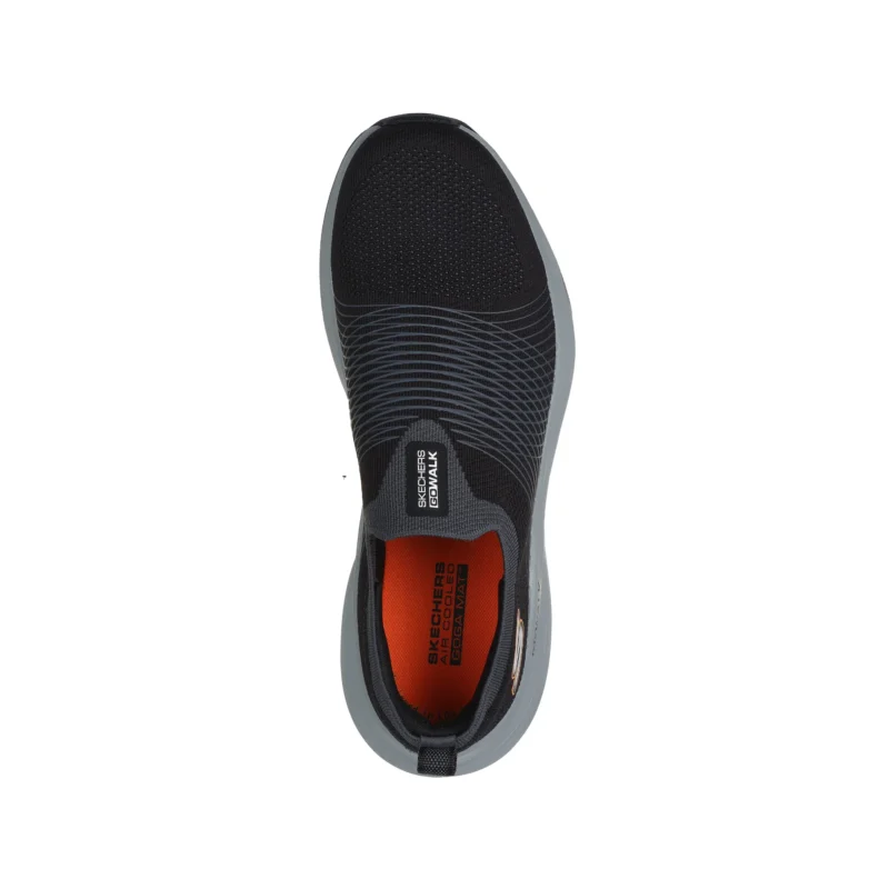 قیمت و خرید کفش بدون بند مردانه اسکچرز مدل 216582 BBCK GO WALK Max Walker - Constantine Skechers مشکی طوسی