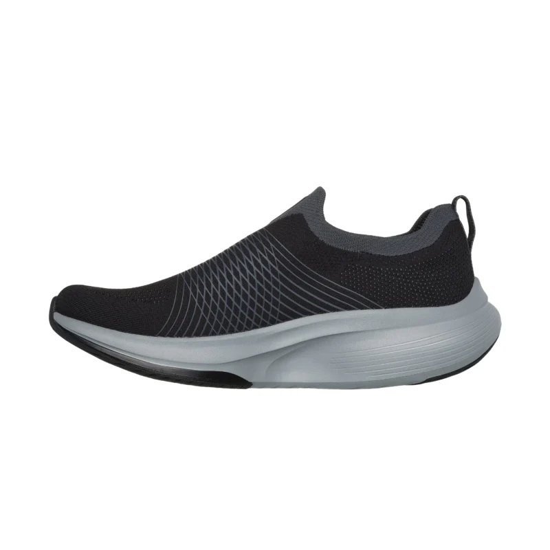 قیمت و خرید کفش بدون بند مردانه اسکچرز مدل 216582 BBCK GO WALK Max Walker - Constantine Skechers مشکی طوسی