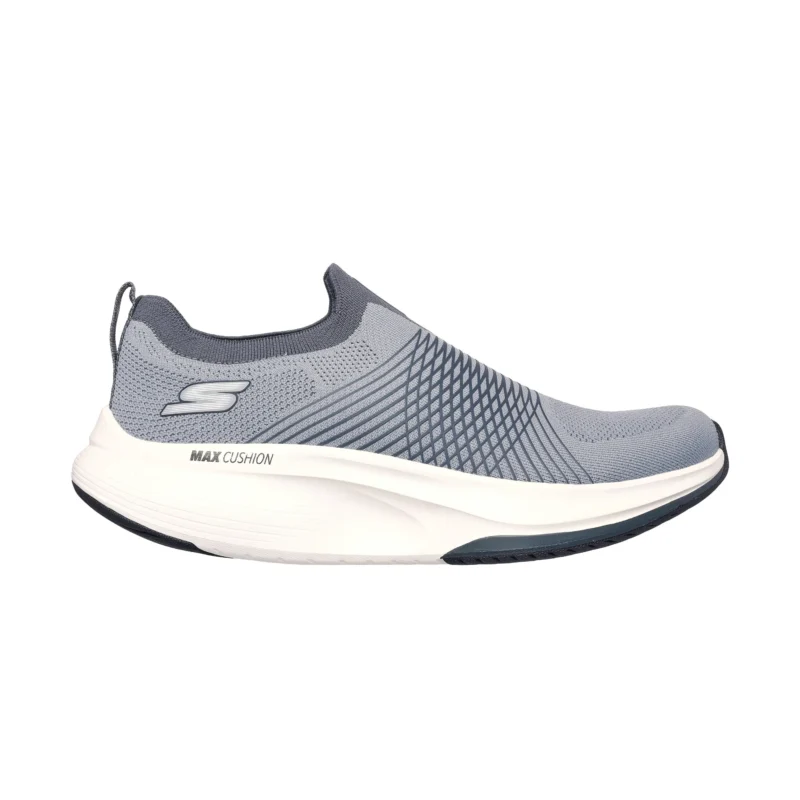 قیمت و خرید کفش مردانه اسکچرز مدل 216582 GRY GO WALK Max Walker - Constantine Skechers طوسی زیره سفید