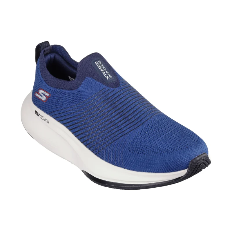 قیمت و خرید کفش مردانه اسکچرز مدل 216582 NVY GO WALK Max Walker - Constantine Skechers سرمه‌ای زیره سفید