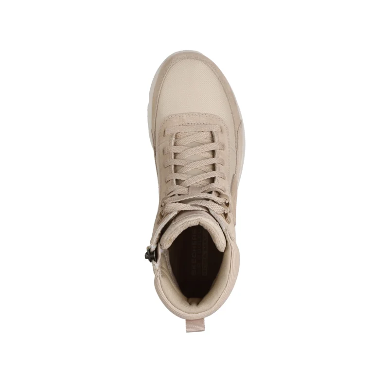 خرید نیم بوت کرم زنانه اسکچرز مدل 144198 SND Glacial Ultra - Wanderlust Skechers