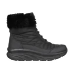 قیمت نیم بوت مشکی زنانه اسکچرز مدل 167388 BBK D'lux Walker - Winter Solstice Skechers