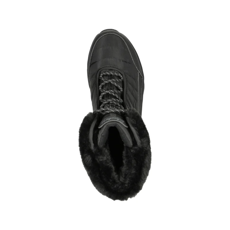 قیمت نیم بوت مشکی زنانه اسکچرز مدل 167388 BBK D'lux Walker - Winter Solstice Skechers