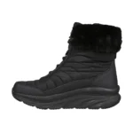 قیمت نیم بوت مشکی زنانه اسکچرز مدل 167388 BBK D'lux Walker - Winter Solstice Skechers