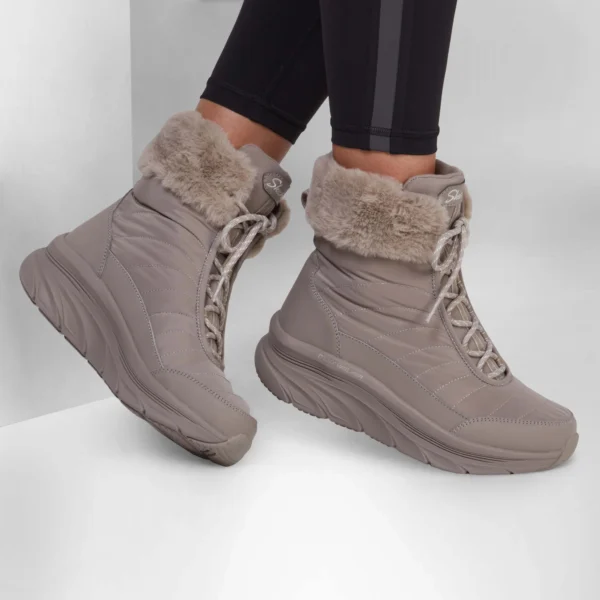 قیمت نیم بوت کرم زنانه اسکچرز مدل 167388 DKTP D'lux Walker - Winter Solstice Skechers