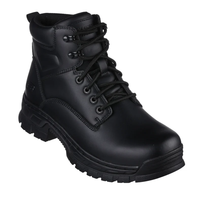 خرید نیم بوت مشکی مردانه اسکچرز مدل 200130 BLK Vinten - Enzot Skechers از ایران اسکیچرز