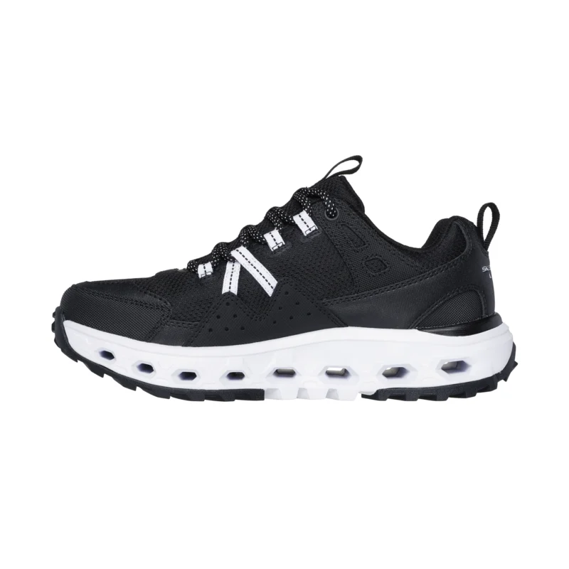 خرید کفش مشکی طبیعت گردی زنانه اسکچرز مدل 180054 BKW Glide-Step At-Alpenglow Skechers از نمایندگی ایران اسکیچرز