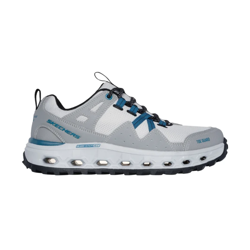 قیمت خرید کفش طوسی مردانه اسکچرز طبیعت گردی مدل 237538 GRN Glide-Step At Skechers از نمایندگی اسکیچرز