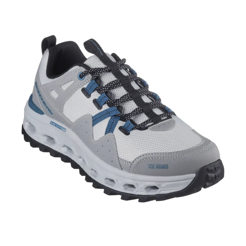 قیمت خرید کفش طوسی مردانه اسکچرز طبیعت گردی مدل 237538 GRN Glide-Step At Skechers از نمایندگی اسکیچرز
