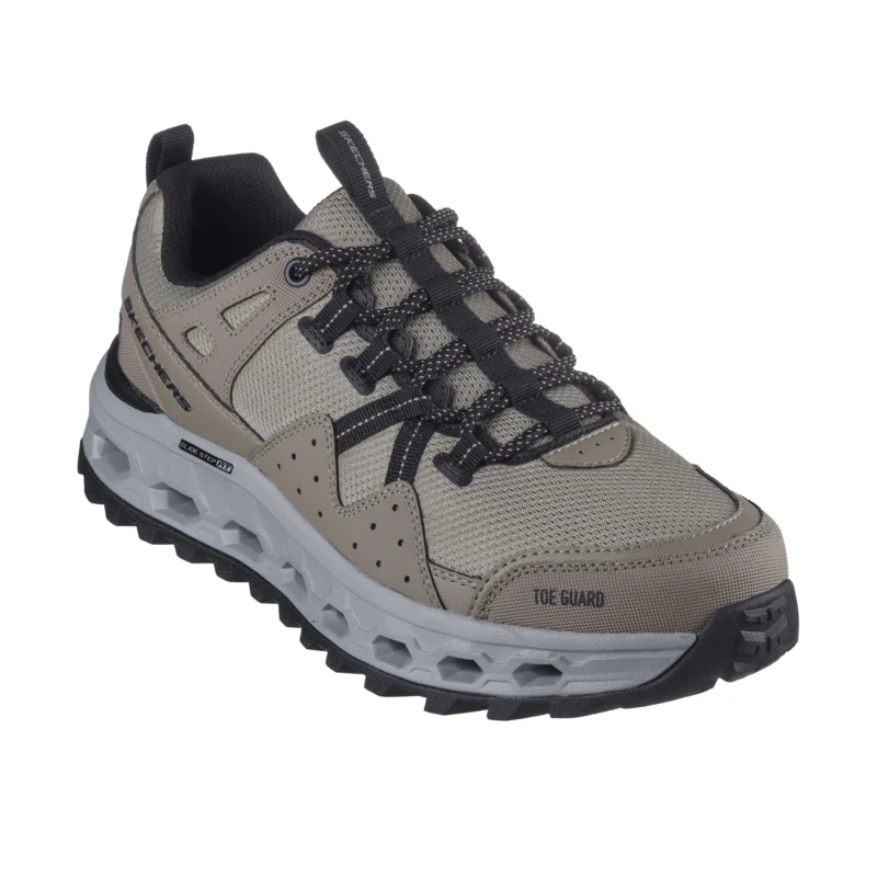 خرید کفش کرم مردانه اسکچرز طبیعت گردی مدل 237538 TNBK Glide-Step At Skechers از نمایندگی اسکیچرز ایران