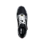 خرید کفش مشکی مردانه اسکچرز مدل 183902 BLK Koopa - Spy x Family Skechers اورجینال طرح انیمه‌ای با کفی مموری فوم از سایت ایران اسکیچرز