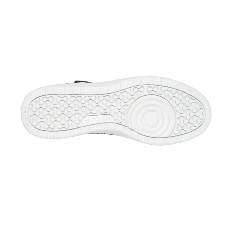 خرید کفش مشکی مردانه اسکچرز مدل 183902 BLK Koopa - Spy x Family Skechers اورجینال طرح انیمه‌ای با کفی مموری فوم از سایت ایران اسکیچرز