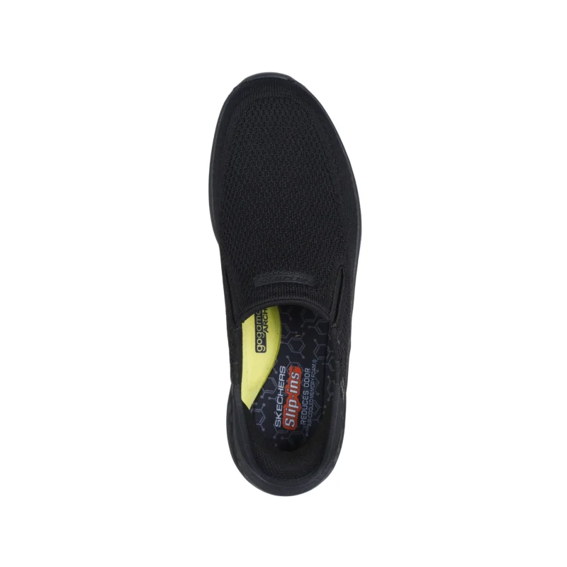 خرید کفش بدون بند مشکی مردانه اسکچرز مدل 210887 BBK Slip-ins: Slade - Deacon Skechers اورجینال از ایران اسکیچرز