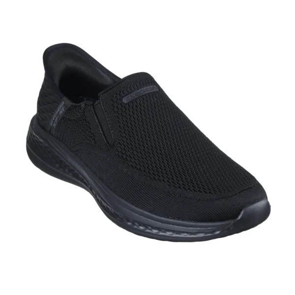 خرید کفش بدون بند مشکی مردانه اسکچرز مدل 210887 BBK Slip-ins: Slade - Deacon Skechers اورجینال از ایران اسکیچرز